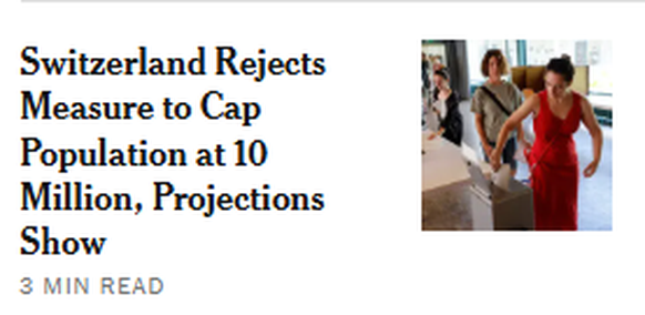 New York Times 10 Millionen Schweiz
