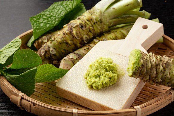 Wasabi - frisch, oder aus der Tube, oder in der Farm