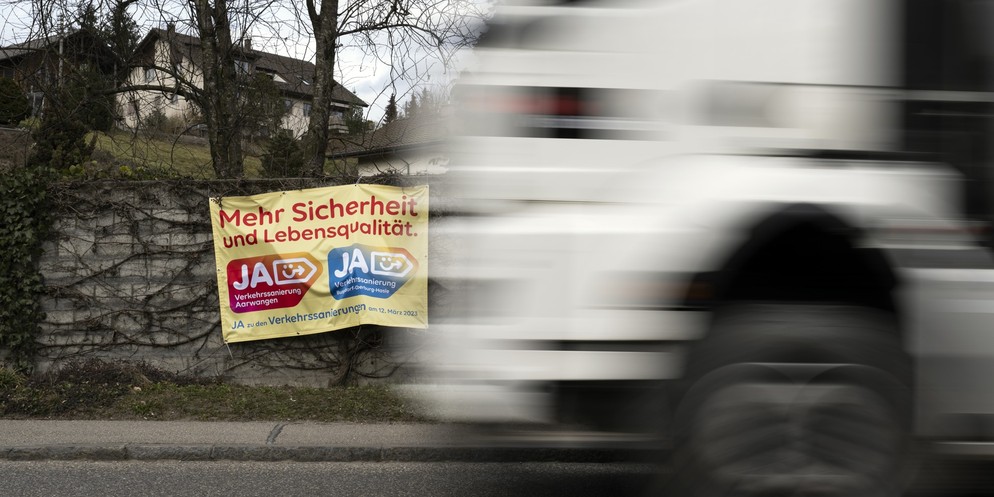 Die Befürworter der Verkehrssanierungen argumentierten unter anderem mit der Sicherheit.