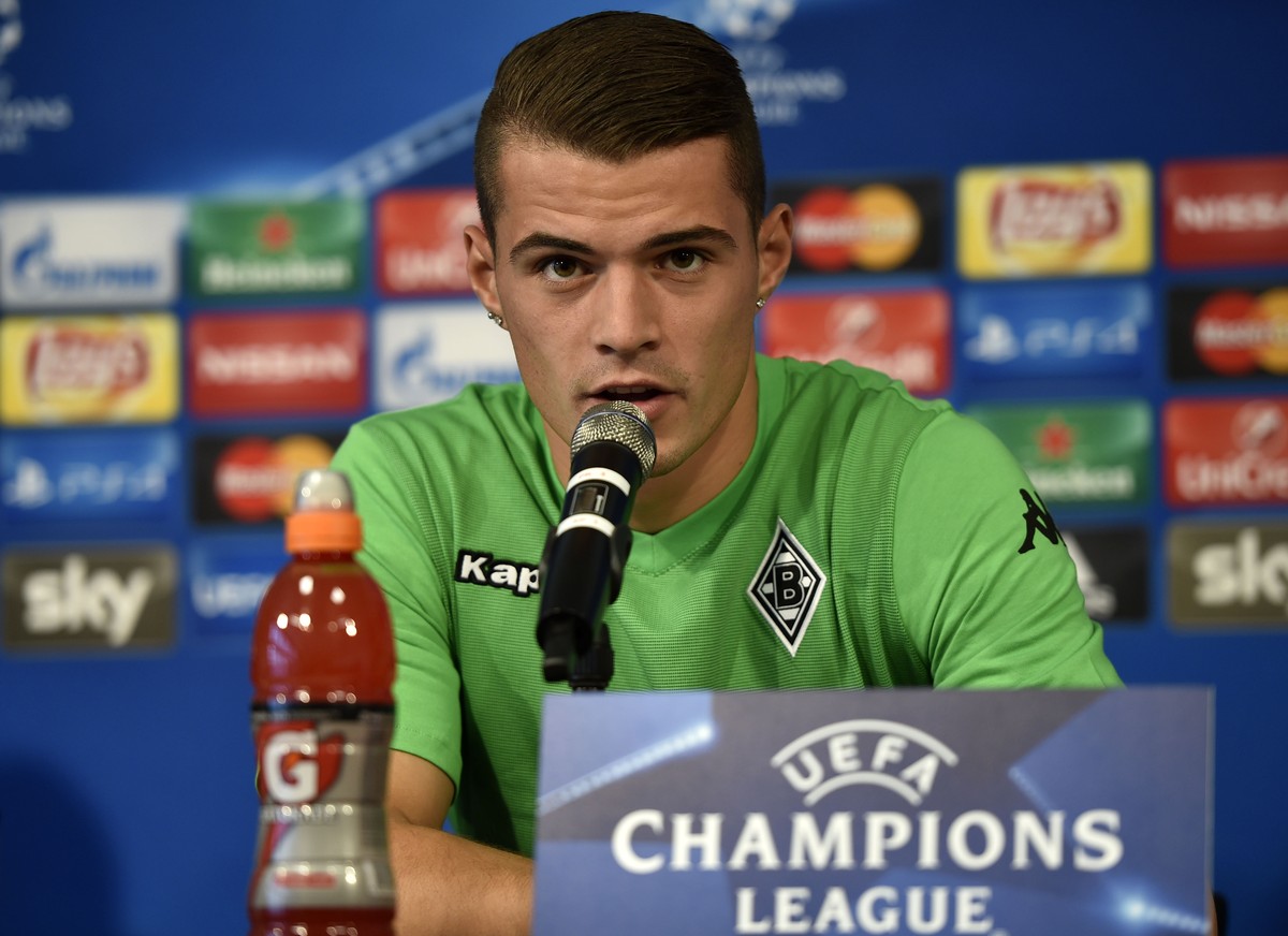 Granit Xhaka kann sich in der Königsklasse für höhere Aufgaben empfehlen.