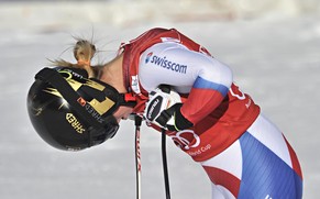 Lara Gut kommt in dieser Saison im Riesenslalom nicht auf Touren.