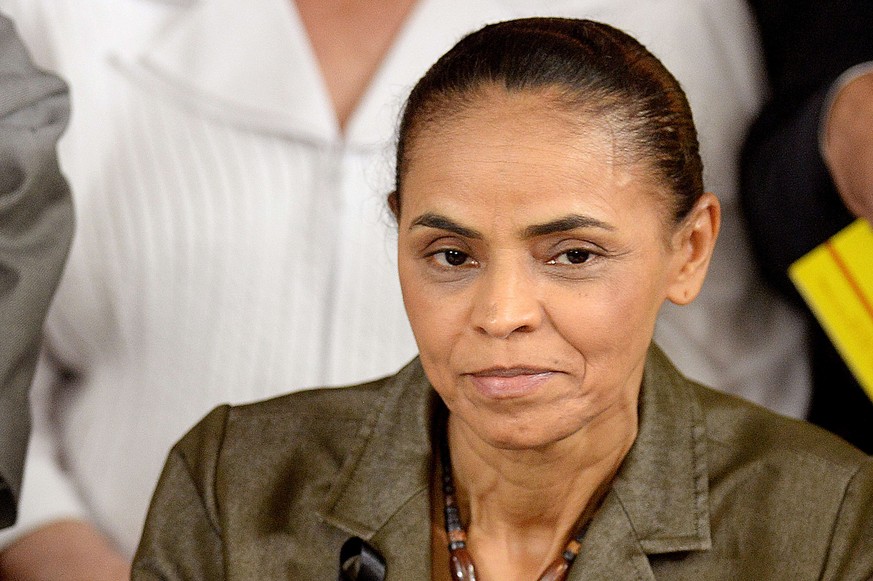 Nur Ersatz, aber nicht chancenlos:&nbsp;Marina Silva.