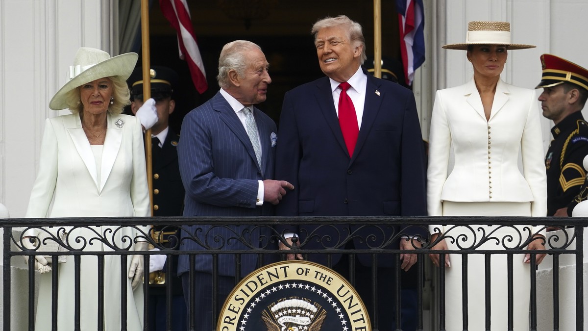 König Charles bei Trump: Staatsbesuch mit Symbolkraft und heiklem Hintergrund