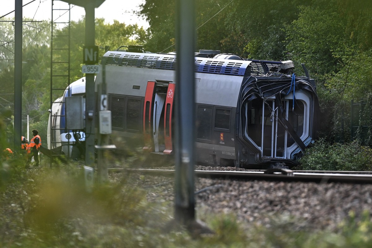 Accident de train en France: la piste de l'acte malveillant privilégiée