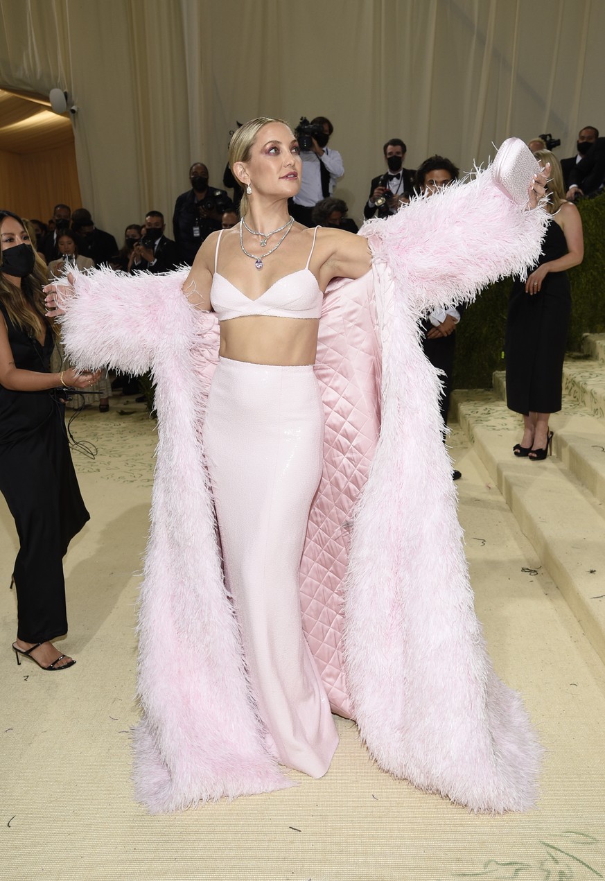Kate Hudson attends The Metropolitan Museum of Art&#039;s Costume Institute benefit gala celebrating the opening of the &quot;In America: A Lexicon of Fashion&quot; exhibition on Monday, Sept. 13, 202 ...