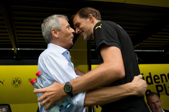 Tuchel und Favre beim Handshake.&nbsp;