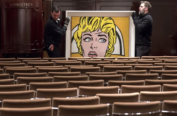 Ebenfalls unter den Hammer kam «The Nurse» von Roy Lichtenstein