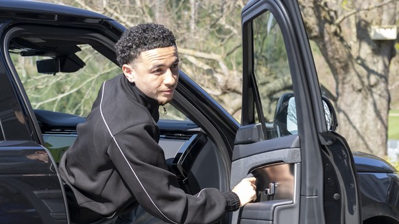 Ruben Vargas beim Zusammenzug der Schweizer Fussball Nationalmannschaft in Horben, Deutschland, am Montag, 23. Maerz 2026. (KEYSTONE/Georgios Kefalas)