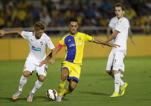 Maccabi-Captain&nbsp;Eran Zahavi hat Viktoria Pilsen fast im Alleingang ausgeschaltet.