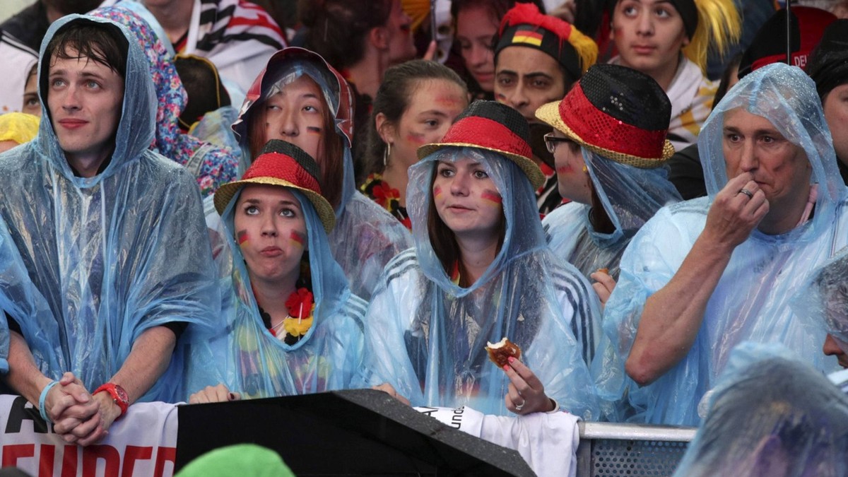 WM-Fanmeile auf der Stra