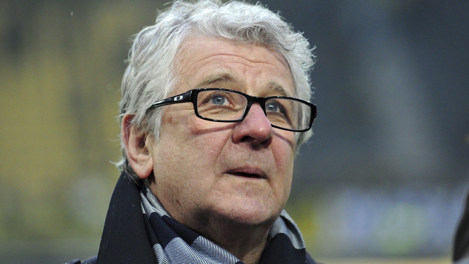 14.03.2015; Dortmund; Fussball 1. Bundesliga - Borussia Dortmund - 1. FC Koeln; Kommentator Marcel Reif (Sky) (Uwe Speck/Witters/freshfocus)