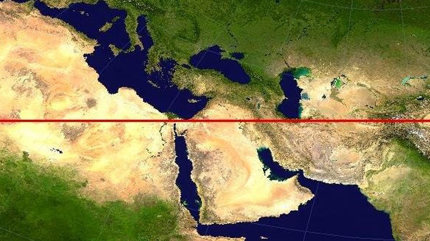 Die längste gerade Linie nur auf Land ist eine Strecke des Elends - watson