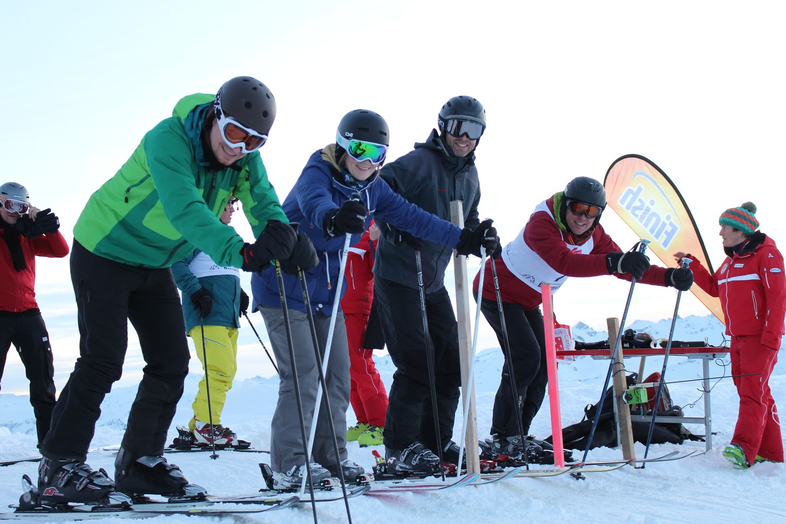 Skirennen am Euroinferno 2019 in Braunwald.