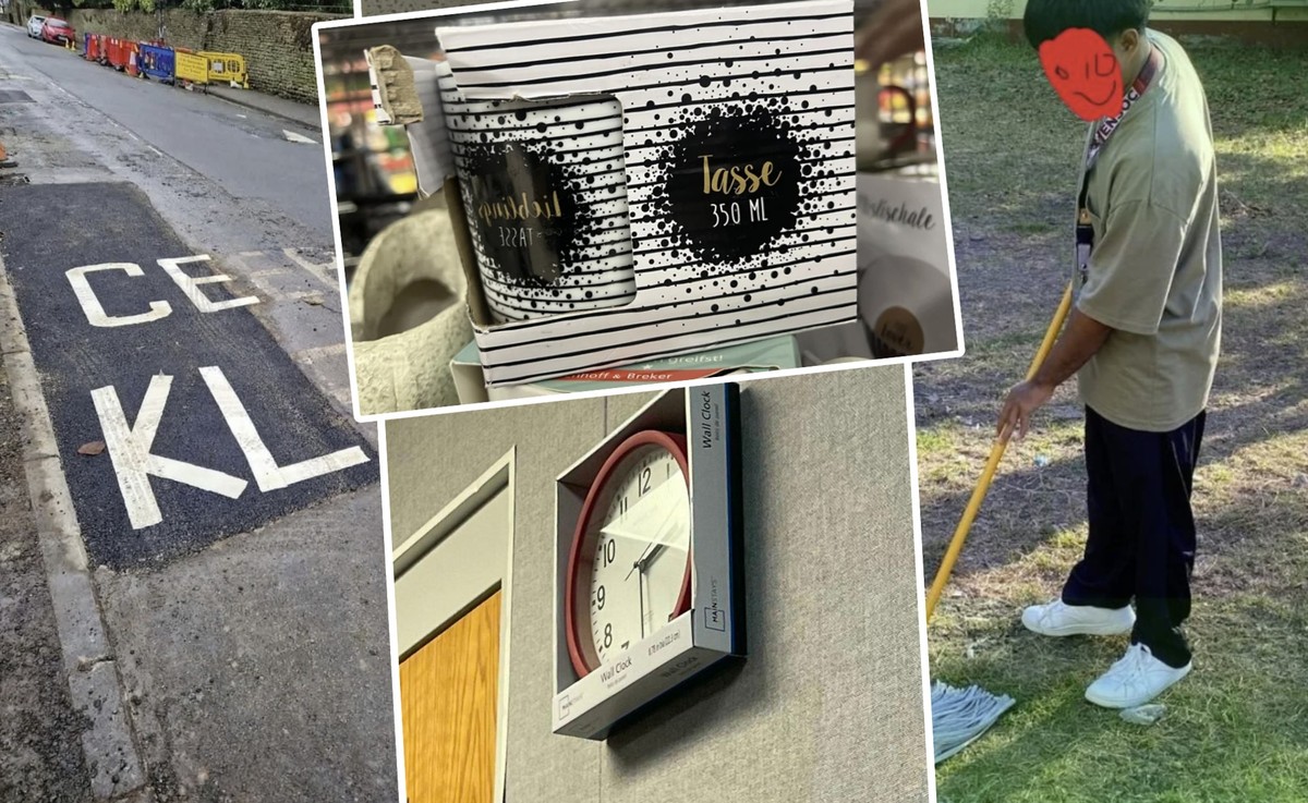 Not my Job: Lustige Bilder von Leuten mit mieser Arbeitsmoral