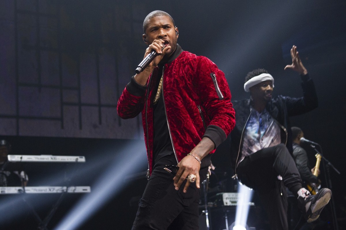FILE - Usher performs at Power 105.1's Powerhouse 2016 at Barclays Center in New York on Oct. 27, 2016. The R&amp;B star said he plans to release his highly anticipated album ��&amp;#x153;Confess ...