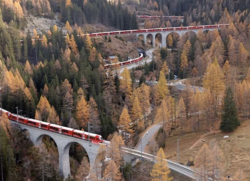 Die Rhätische Bahn hat den Weltrekord geschafft. Der längste Reisezug der Welt hat am Samstagnachmittag die 25 Kilometer lange Unesco-Welterbstrecke in Graubünden erfolgreich gemeistert. Der Rekordzug ...