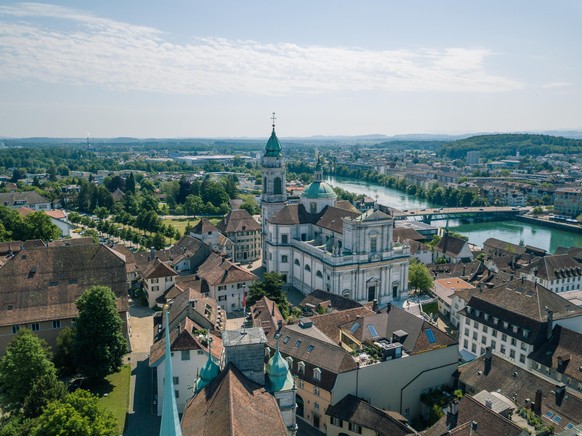 Beliebtes Ausflugsziel: die St.Ursen-Kathedrale.