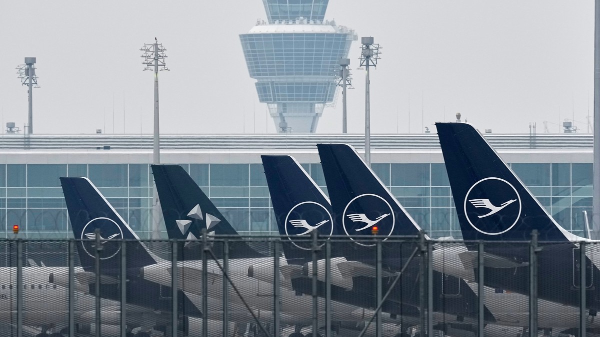 Münchner Flughafen musste Betrieb stundenlang einstellen – d