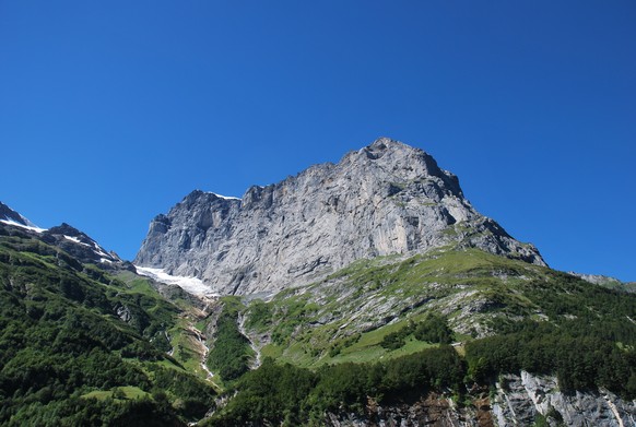 Titlis-Ostwand in Engelberg: Hier verunglückte ein Basejumper am Samstagmorgen tödlich.