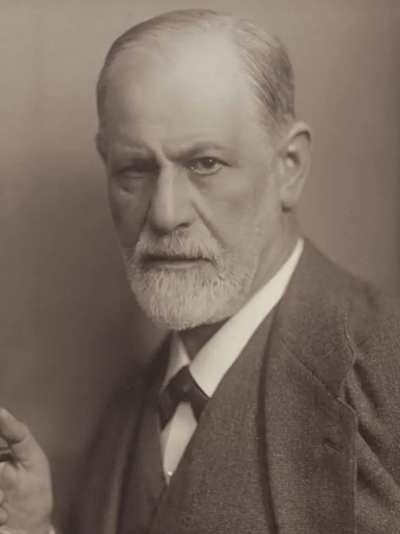 Sigmund Freud um 1921.
https://commons.wikimedia.org/wiki/File:Sigmund_Freud,_by_Max_Halberstadt.jpg