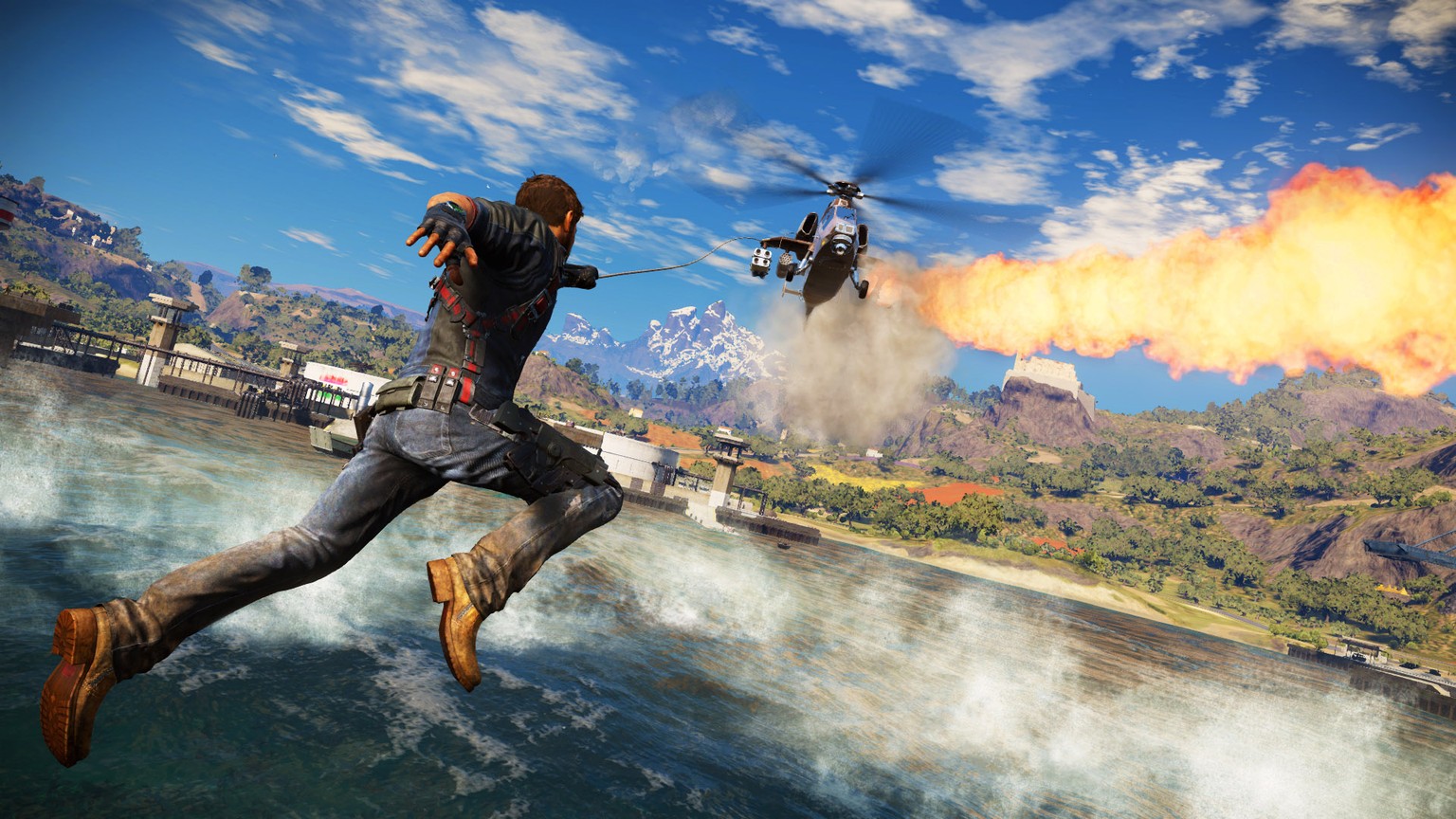 In «Just Cause 3» ist Realismus eher zweitrangig.