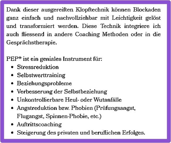 Das schreibt ein Life-Coach auf seiner Website