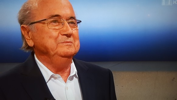 Blatter gab sich kämpferisch, wirkte aber gesundheitlich angeschlagen.