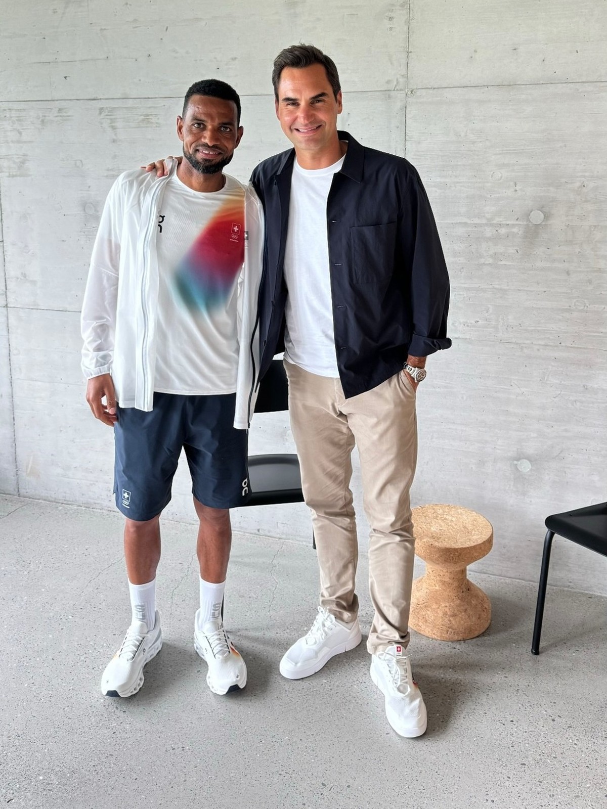 Le recordman suisse du marathon Tadesse Abraham, en tout cas, valide à 100% la marque de Roger. Et Roger tout court, d’ailleurs.