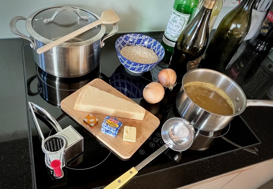 Risotto biancho - so geht das Risotto-Grundrezept! 
Oliver Baroni