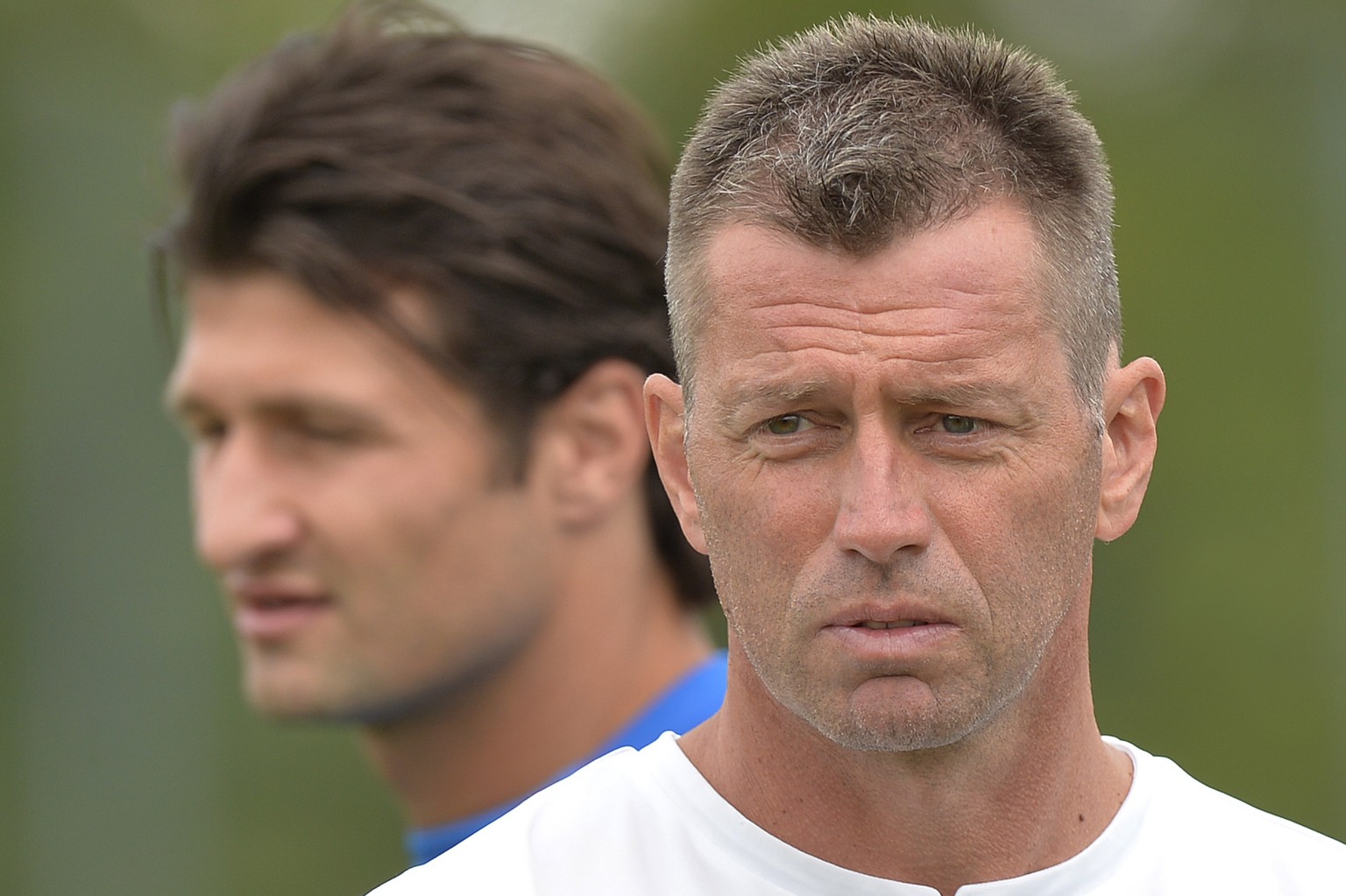 Salatic sitzt Skibbe im Nacken. Der Ex-Captain wird morgen wieder beim GC-Training mittun.&nbsp;