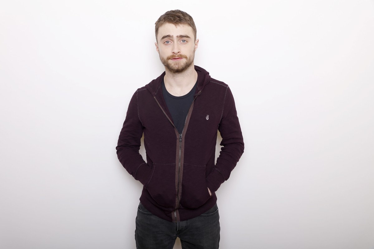 FILE - In this Jan. 23, 2016 file photo, actor Daniel Radcliffe poses for a portrait to promote the series, "Swiss Army Man" during the Sundance Film Festival in Park City, Utah. Radcliffe w ...