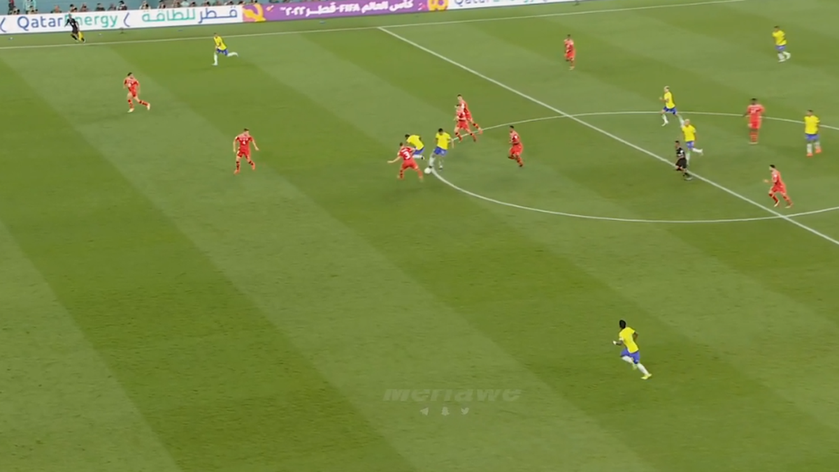 Schweiz Brasilien Offside
