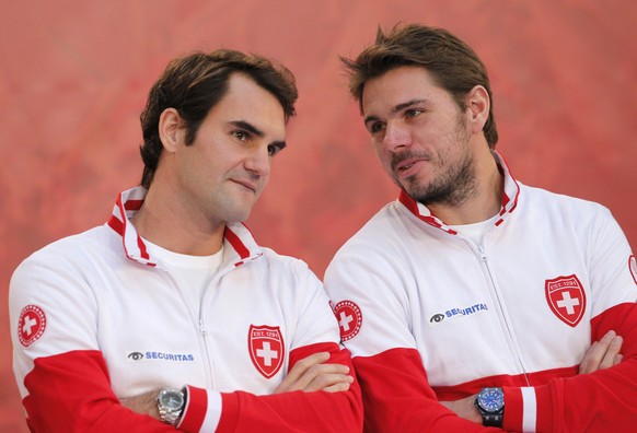 Federer und Wawrinka: Nur Zweckgemeinschaft von Jungmillionären?