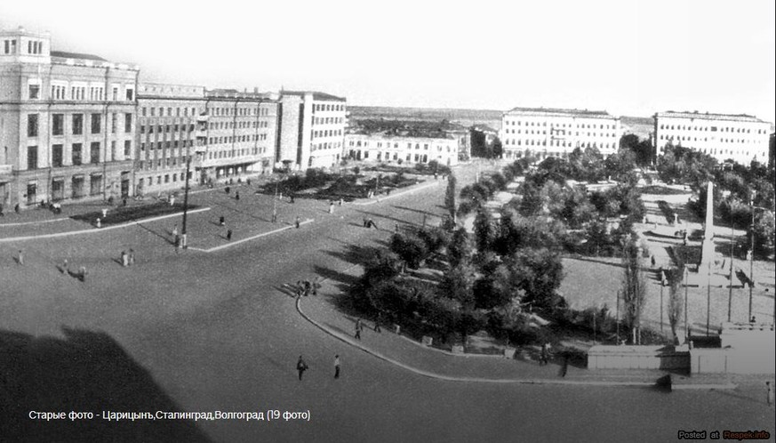 Stalingrad vor dem Krieg.
