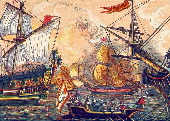 König Philipp II. klagte bitter: «Ich habe meine Flotte nicht gegen Sturm und Wellen ausgesandt, sondern gegen Menschen.»