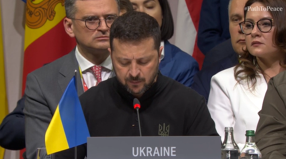 Zelensky an der Ukraine-Konferenz