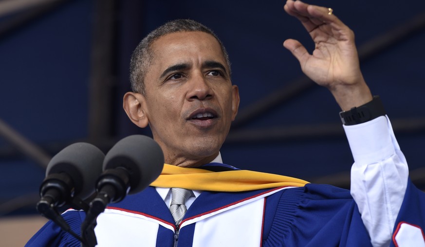 Barack Obama während seiner Rede an der Howard-Universität in Washington.&nbsp;