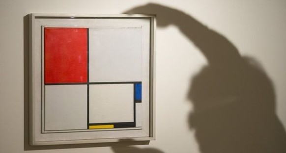 Piet Mondrian:&nbsp;Composition No. III, with Red, Blue, Yellow, and Black