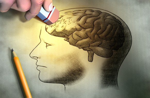 Shutterstock Gedächtnis Hirn Illustartion Vergessen Vergesslichkeit Alzheimer