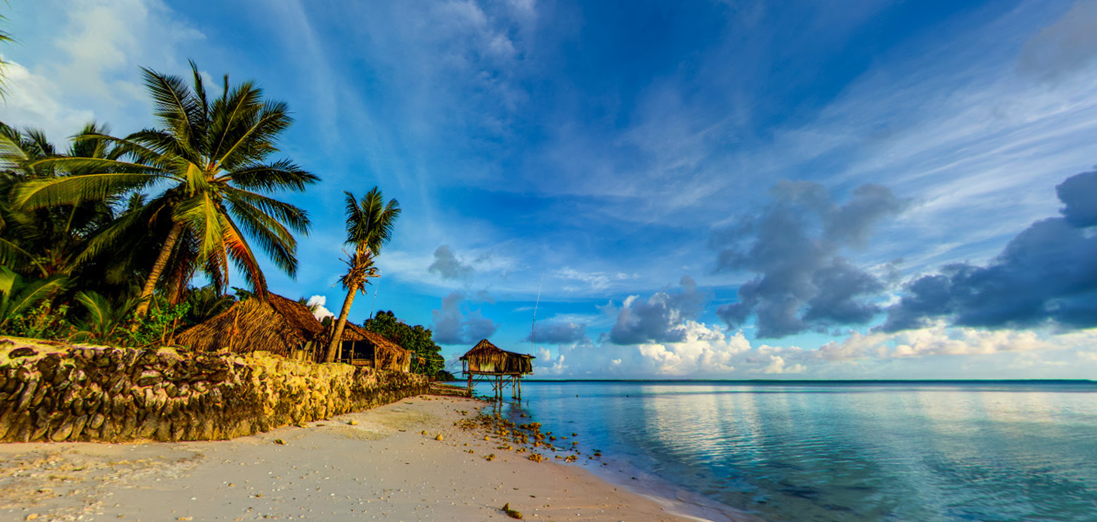 Kiribati, Bild: Google Maps