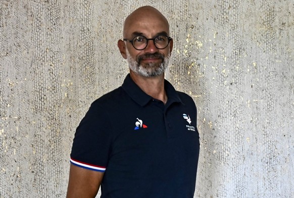 Alexis Besancon AVIRON : Entrainement de l equipe de France au Lac des Dagueys - Libourne - 23/08/2023 ThierryBreton/Panoramic PUBLICATIONxNOTxINxFRAxBEL