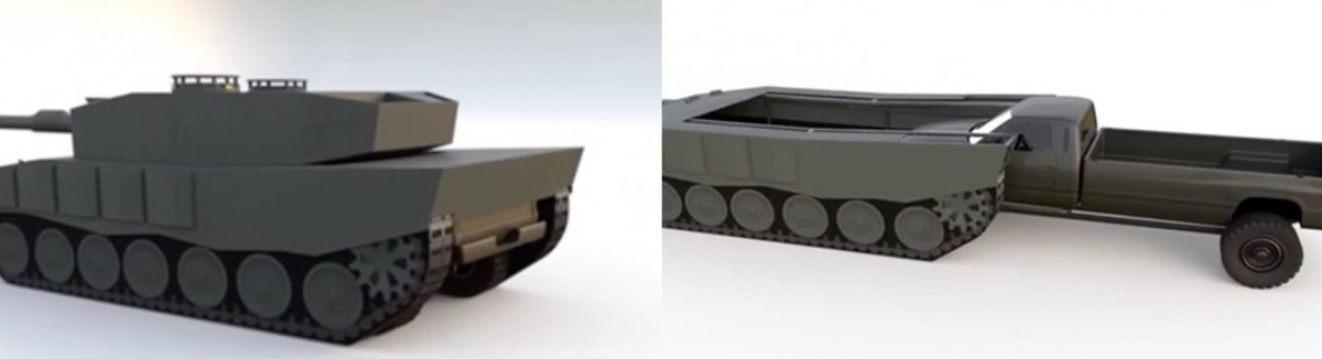 Ukraine: l'entreprise Temerland veut créer de faux chars Leopard