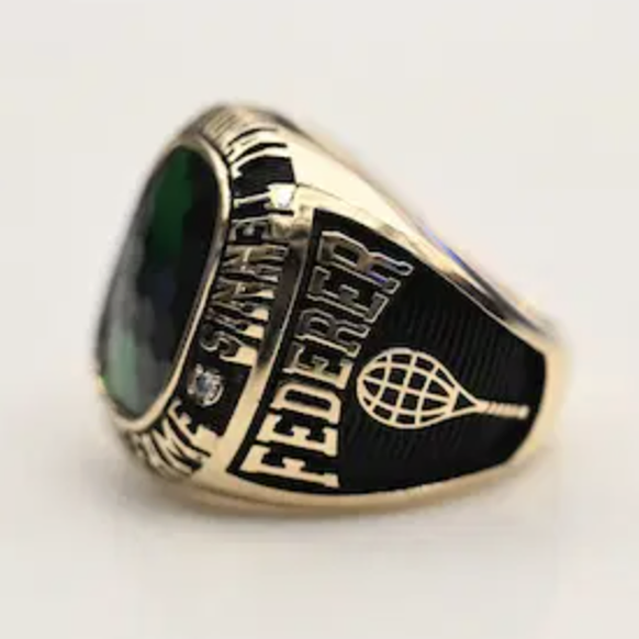 Tennis Hall of Fame Ring von Roger Federer