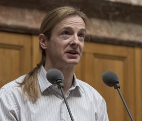 Lehnt jeden Auftritt mit Bernasconi ab: Der Tessiner Lega-Nationalrat Lorenzo Quadri–- hier im Nationalratsaal Anfang Mai 2014.&nbsp;