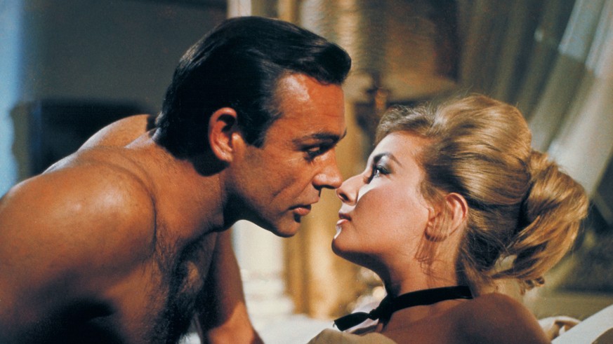 «From Russia with Love» mit Sean Connery (1963): Hier sehen wir ganz klar das Motiv «Love».