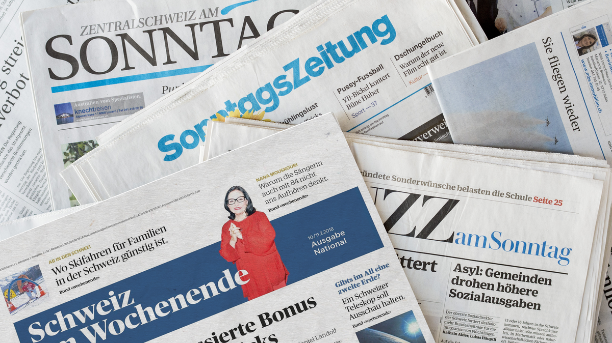 Teaserbild "Das schreiben die Sonntagszeitungen" Sonntag, Sonntagszeitung, Sonntags Zeitung, Schweiz am Wochenende