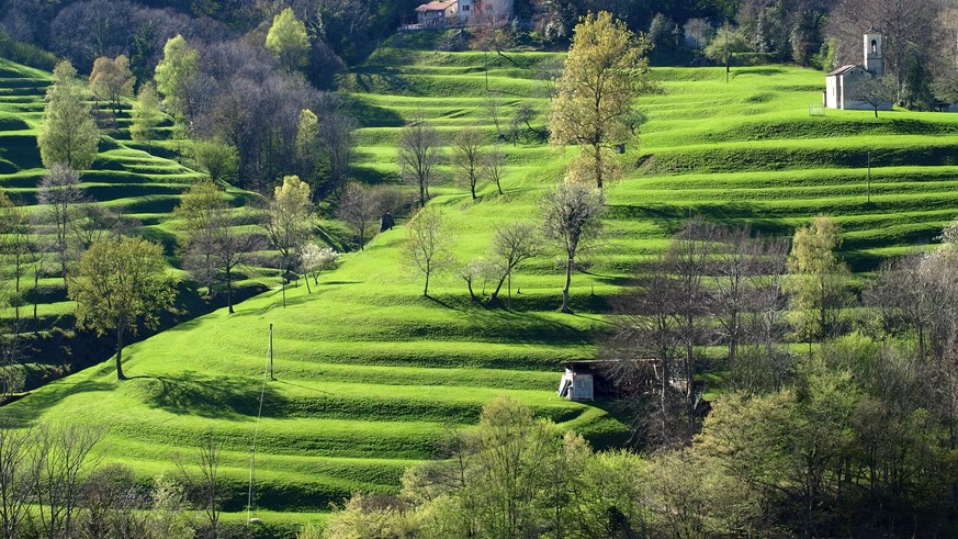 Rauszeit flache Wanderungen Valle di Muggio Tessin