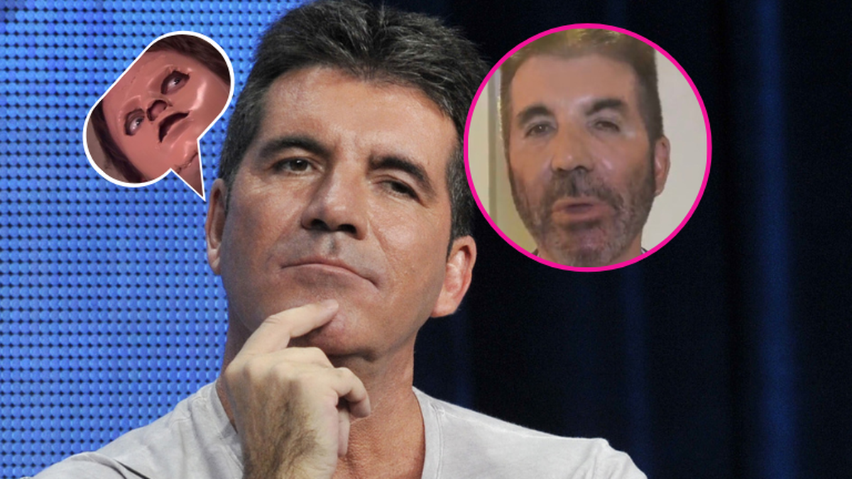 Les internautes comparent Simon Cowell à une statue de cire, notamment.