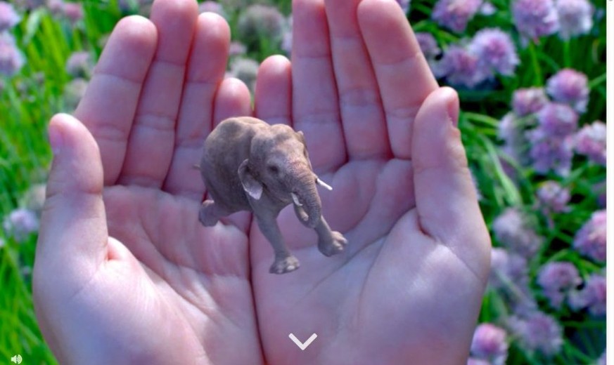 Screenshot der Webseite von Magic Leap: Geheimnistuerei statt Antworten.&nbsp;