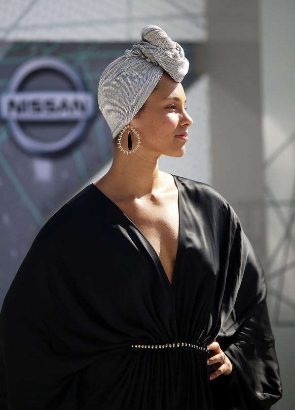 Alicia Keys an der Verleihung der BET Awards.